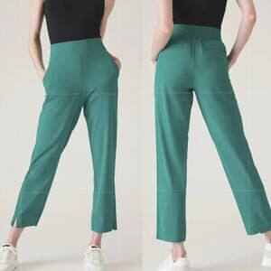 Athleta Brooklyn Pull On High Rise Ankle Pants 12 NWT